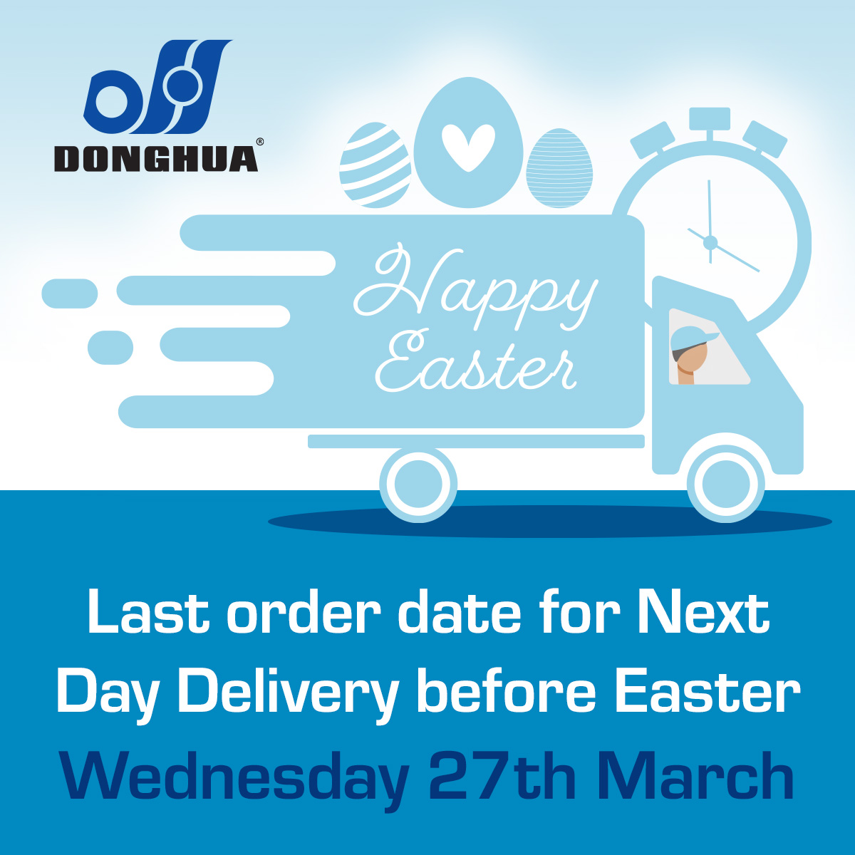 Easter delivery date