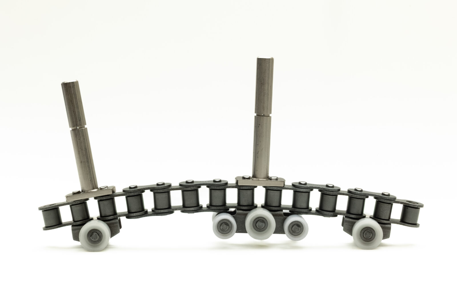 Special side bow conveyor chain