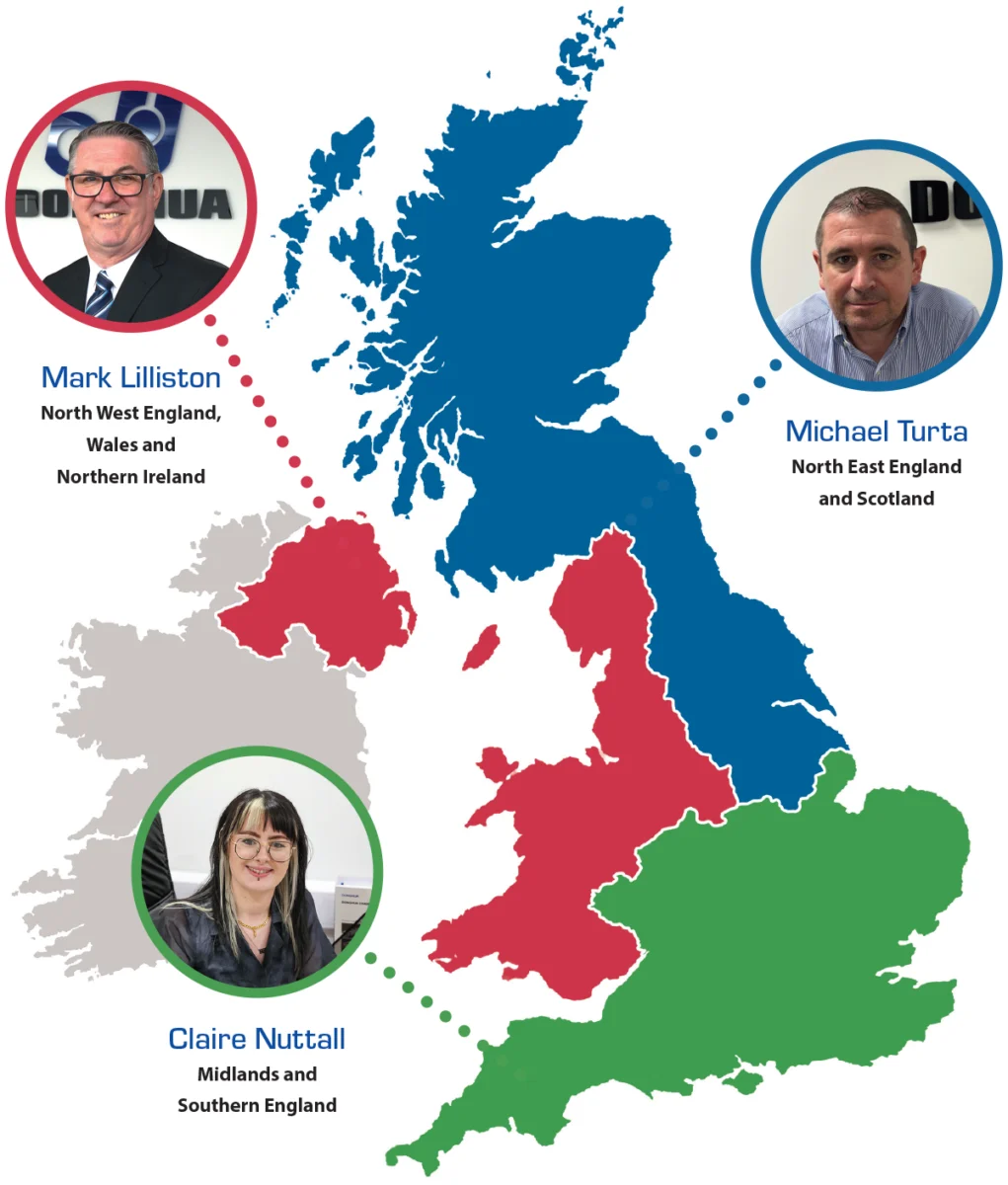 Regional Sales Team Coverage